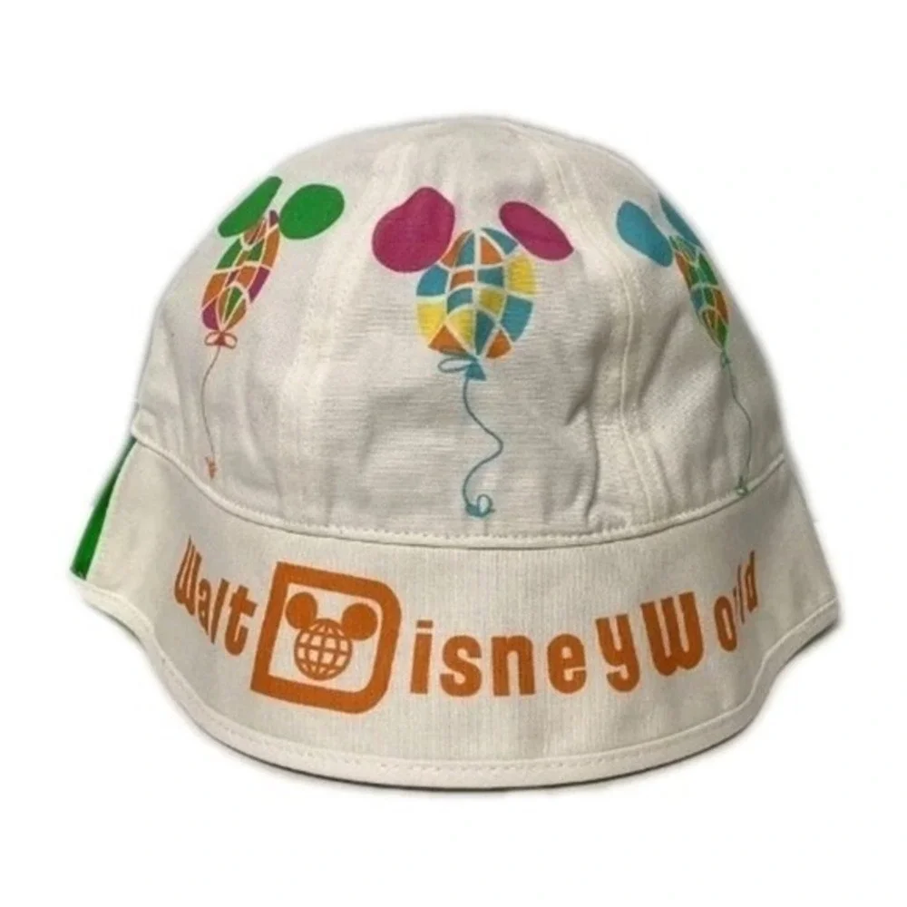 Walt Disney World 50th Anniversary Vault Coll Balloon Bucket Hat Official Mercha